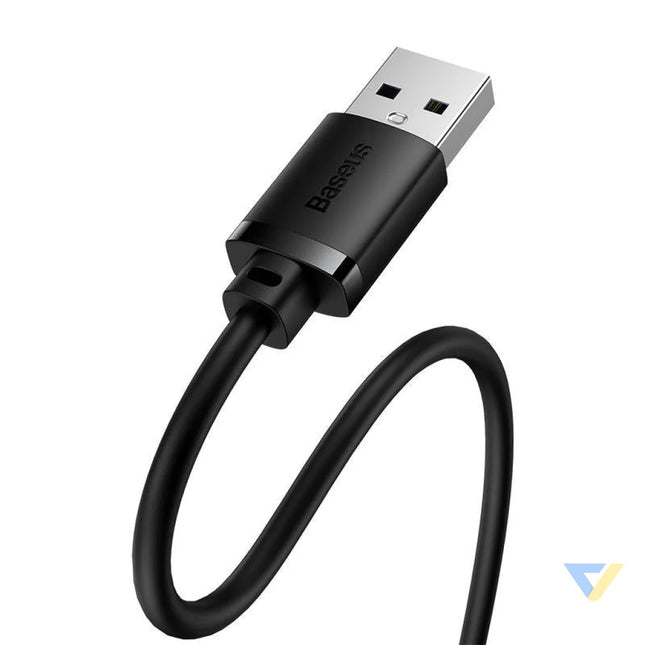 USB 3.0 Extension cable Baseus male to female AirJoy Series 3m (black) USB cables