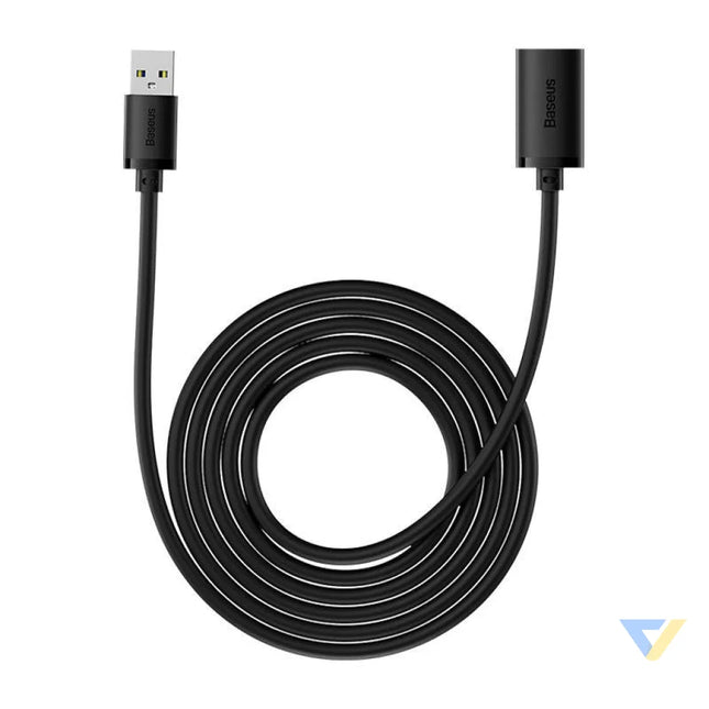 USB 3.0 Extension cable Baseus male to female AirJoy Series 3m (black) USB cables