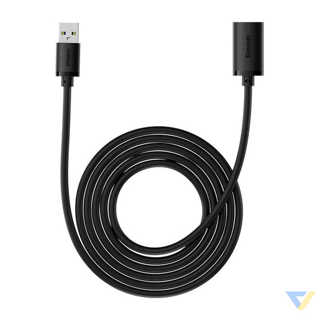 USB 3.0 Extension cable Baseus male to female AirJoy Series 3m (black) USB cables
