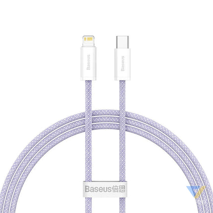 USB C cable for Lightning Baseus Dynamic 2 Series 20W 1m (purple) USB C to Lightning
