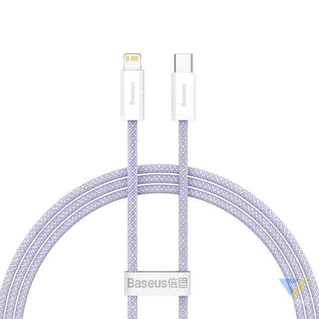 USB C cable for Lightning Baseus Dynamic 2 Series 20W 1m (purple) USB C to Lightning