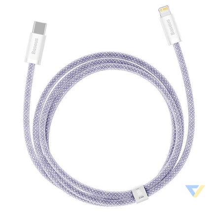 USB C cable for Lightning Baseus Dynamic 2 Series 20W 1m (purple) USB C to Lightning