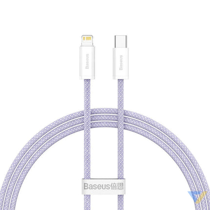 USB C cable for Lightning Baseus Dynamic 2 Series 20W 1m (purple) USB C to Lightning