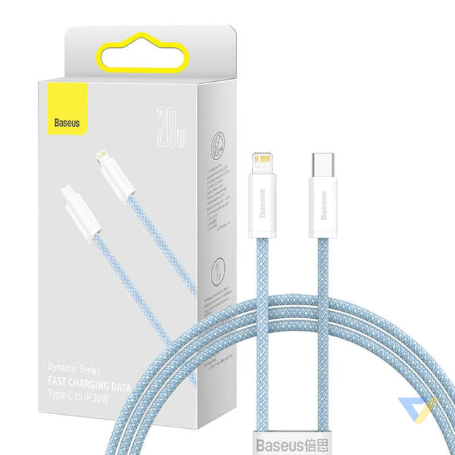 USB C cable for Lightning Baseus Dynamic Series 20W 1m (blue) USB C to Lightning