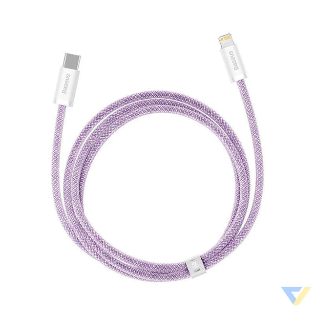 USB C cable for Lightning Baseus Dynamic Series 20W 1m (purple) USB C to Lightning