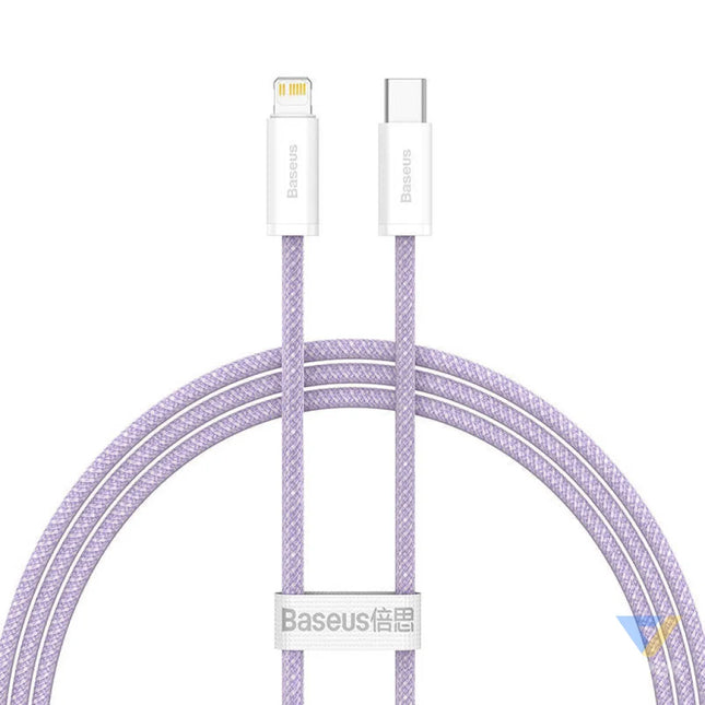 USB C cable for Lightning Baseus Dynamic Series 20W 1m (purple) USB C to Lightning