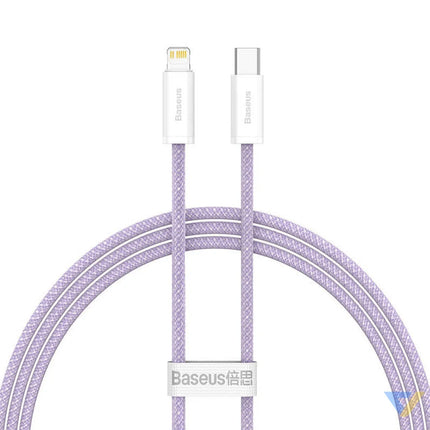 USB C cable for Lightning Baseus Dynamic Series 20W 1m (purple) USB C to Lightning