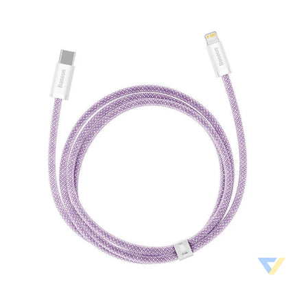 USB C cable for Lightning Baseus Dynamic Series 20W 1m (purple) USB C to Lightning