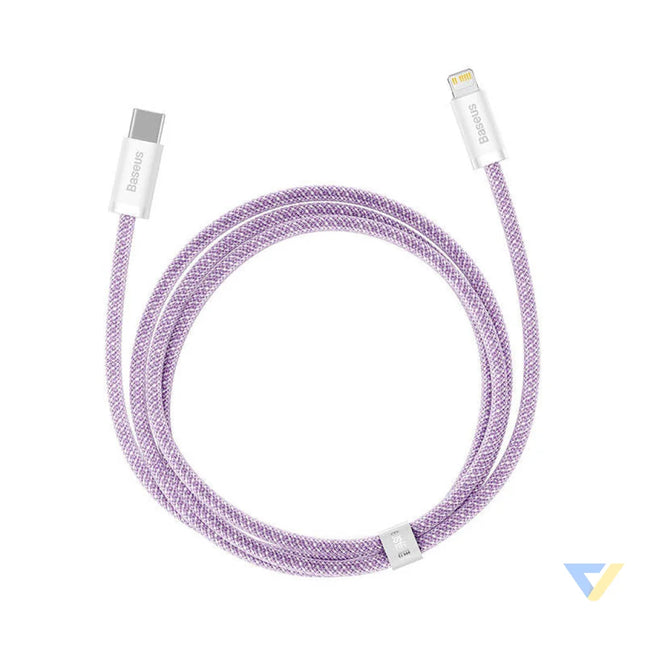 USB C cable for Lightning Baseus Dynamic Series 20W 1m (purple) USB C to Lightning