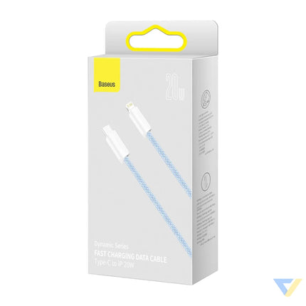 USB C cable for Lightning Baseus Dynamic Series 20W 2m (blue) USB C to Lightning