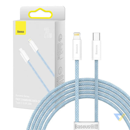USB C cable for Lightning Baseus Dynamic Series 20W 2m (blue) USB C to Lightning