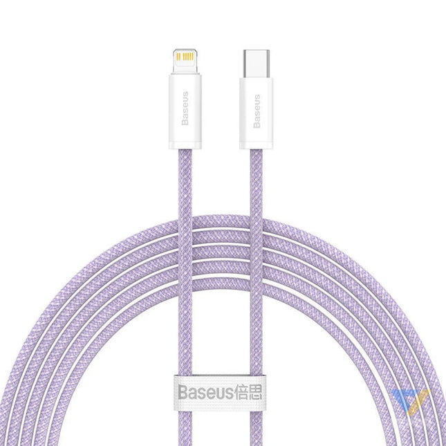 USB C cable for Lightning Baseus Dynamic Series 20W 2m (purple) USB C to Lightning