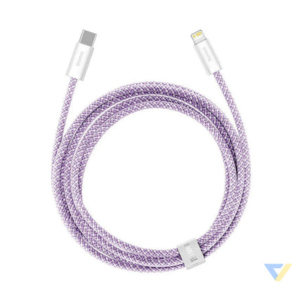 USB C cable for Lightning Baseus Dynamic Series 20W 2m (purple) USB C to Lightning