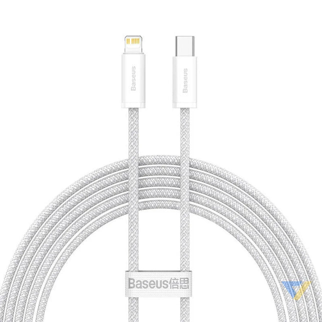 USB C cable for Lightning Baseus Dynamic Series 20W 2m (white) USB C to Lightning