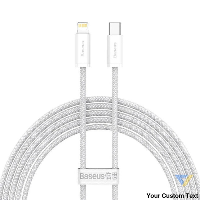 USB C cable for Lightning Baseus Dynamic Series 20W 2m (white) USB C to Lightning