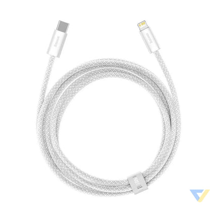 USB C cable for Lightning Baseus Dynamic Series 20W 2m (white) USB C to Lightning