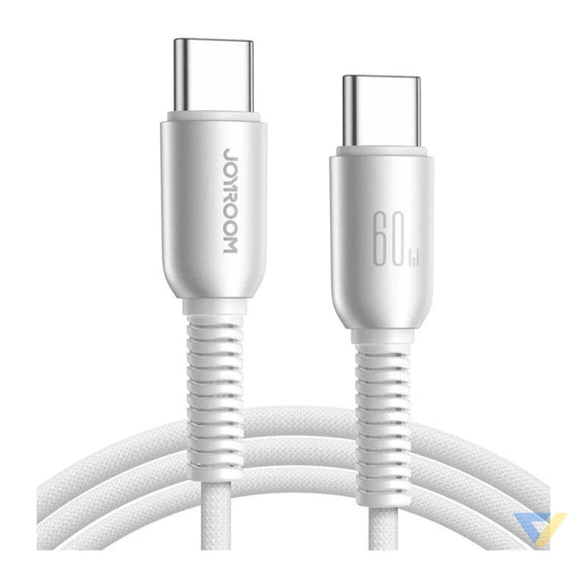 USB C USB C cable Joyroom S A51 60W 1.2m grey USB C to USB C