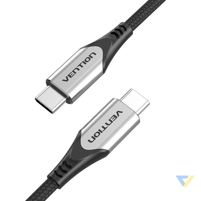 USB C to USB C 60W cable Vention TAAHD 0.5m (gray) USB C to USB C