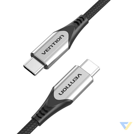 USB C to USB C 60W cable Vention TAAHD 0.5m (gray) USB C to USB C