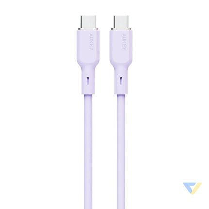 USB C to USB C Cable Aukey CB SCC102 100W 1.8m (lavender) USB C to USB C