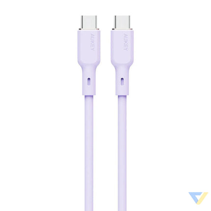 USB C to USB C Cable Aukey CB SCC102 100W 1.8m (lavender) USB C to USB C