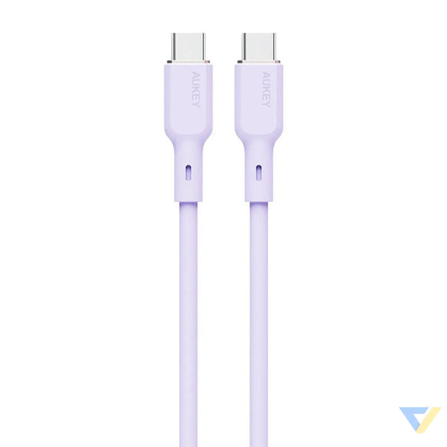 USB C to USB C Cable Aukey CB SCC102 100W 1.8m (lavender) USB C to USB C