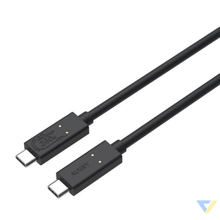 USB C to USB C Cable Aukey CB TCC241 240W 0.8m (black) USB C to USB C
