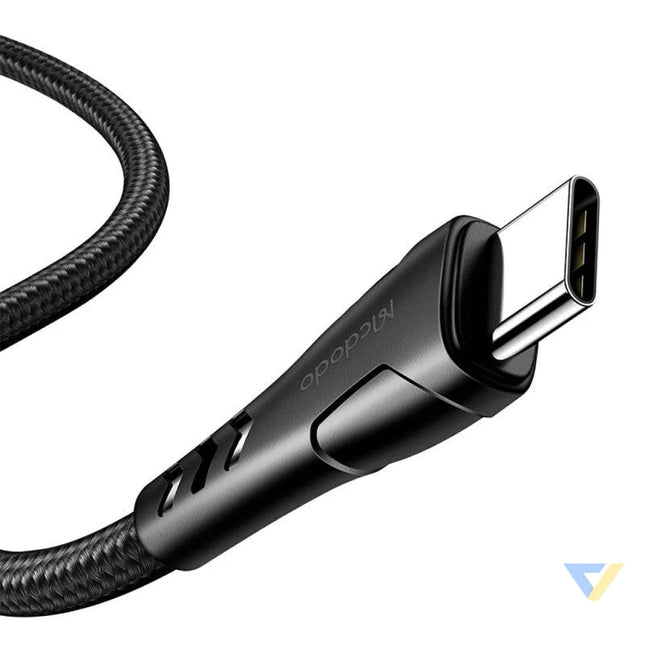 USB C to USB C cable Mcdodo CA 7640 PD 60W 0.2m (black) USB C to USB C