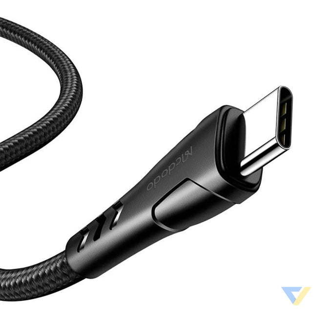 USB C to USB C cable Mcdodo CA 7640 PD 60W 0.2m (black) USB C to USB C