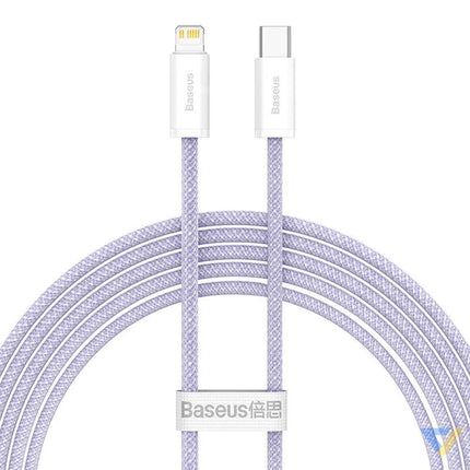 USB C to Lightning cable Baseus Dynamic 2 Series 20W 2m (purple) USB C to Lightning