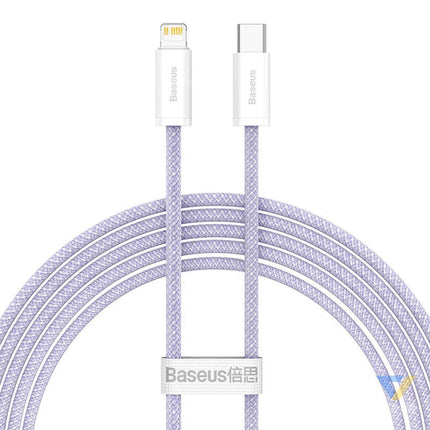 USB C to Lightning cable Baseus Dynamic 2 Series 20W 2m (purple) USB C to Lightning