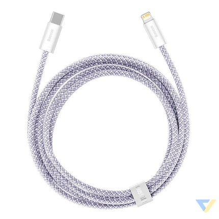 USB C to Lightning cable Baseus Dynamic 2 Series 20W 2m (purple) USB C to Lightning