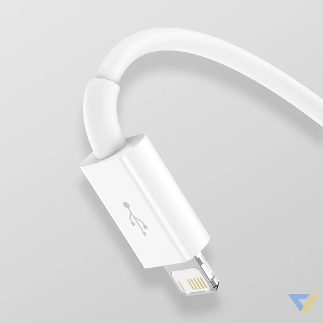 USB cable 3in1 Baseus Superior Series USB to micro USB / USB C / Lightning 3.5A 1.5m (white) Combo Cables
