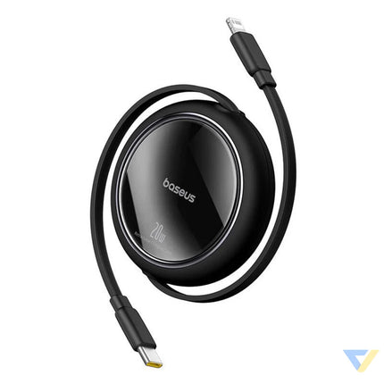 USB Cable Baseus Free2Pull USB C to iP 20W 1m (black) USB C to Lightning