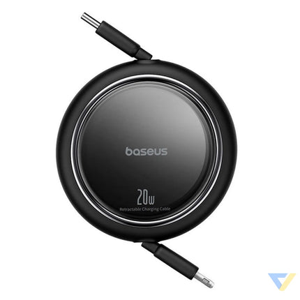 USB Cable Baseus Free2Pull USB C to iP 20W 1m (black) USB C to Lightning