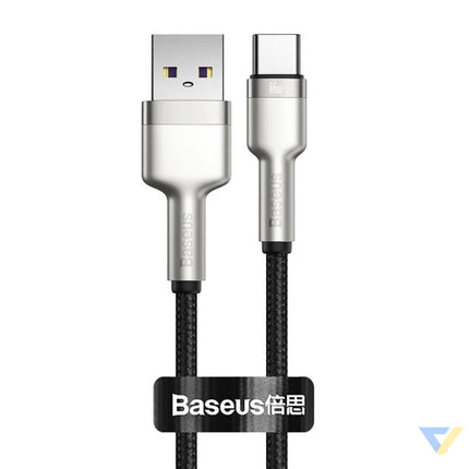USB cable for USB C Baseus Cafule 66W 0.25m (black) USB to USB C