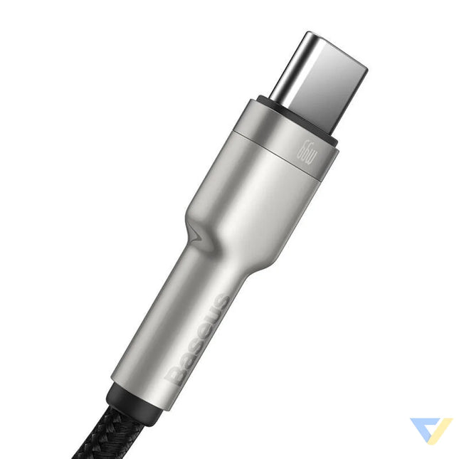 USB cable for USB C Baseus Cafule 66W 0.25m (black) USB to USB C