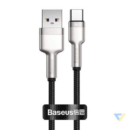 USB cable for USB C Baseus Cafule 66W 0.25m (black) USB to USB C