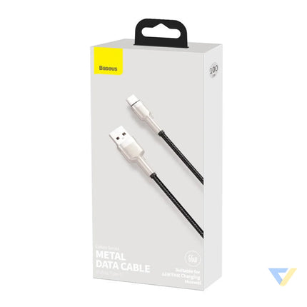USB cable for USB C Baseus Cafule 66W 1m (black) USB to USB C