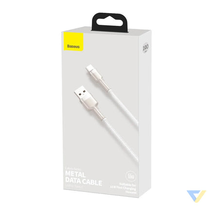 USB cable for USB C Baseus Cafule 66W 1m (white) USB to USB C