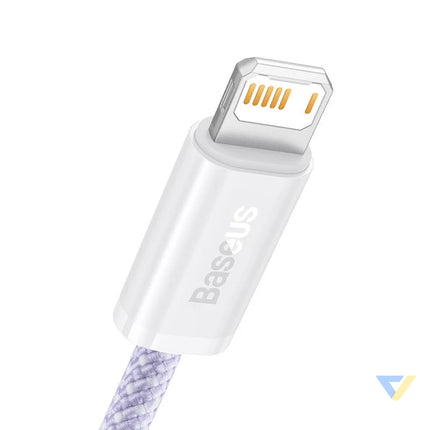 USB cable for Lightning Baseus Dynamic 2 Series 2.4A 1m (purple) USB to Lightning