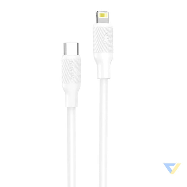 USB cable for Lightning Foneng X80 27W 1m (white) USB to Lightning