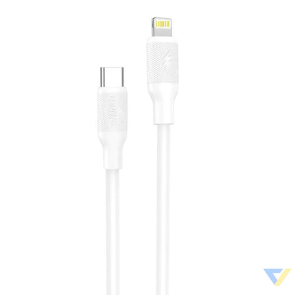USB cable for Lightning Foneng X80 27W 1m (white) USB to Lightning