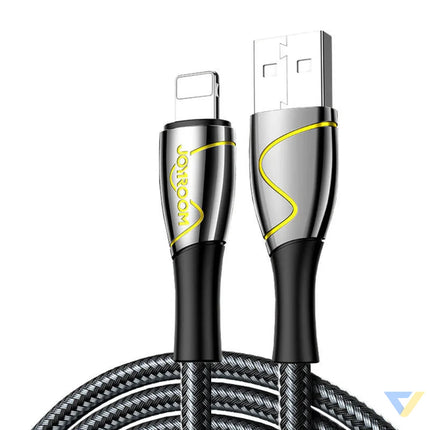USB Cable for Lightning Joyroom S 1230K6 2.4A 1.2m (Black) USB to Lightning