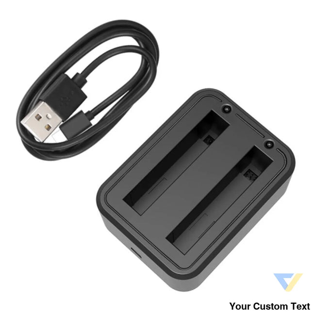 USB Dual Batteries Charger PULUZ For Insta360 X3 For sports cameras