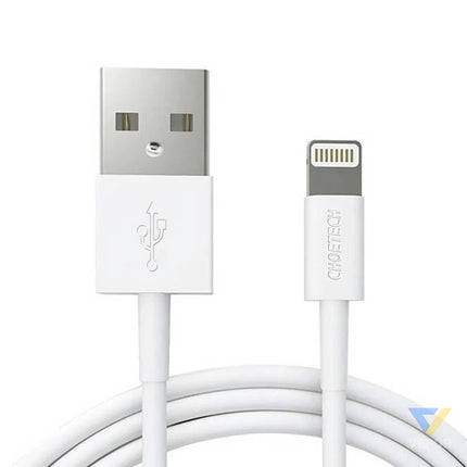 USB to Lightning cable Choetech IP0026 MFi,1.2m (white) USB to Lightning