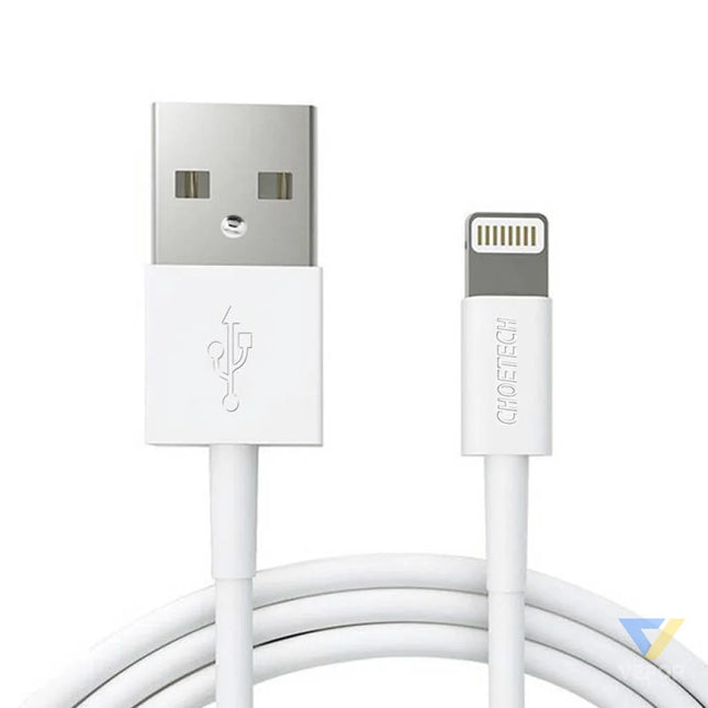 USB to Lightning cable Choetech IP0026 MFi,1.2m (white) USB to Lightning
