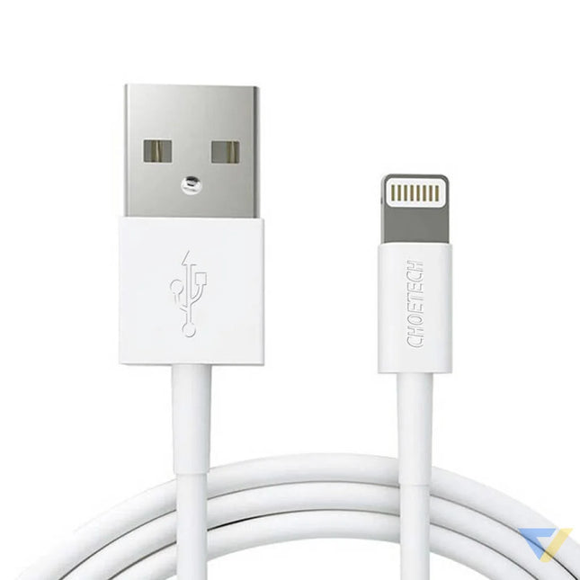 USB to Lightning cable Choetech IP0026 MFi,1.2m (white) USB to Lightning