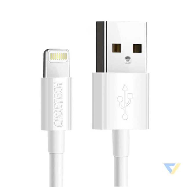 USB to Lightning cable Choetech IP0026 MFi,1.2m (white) USB to Lightning