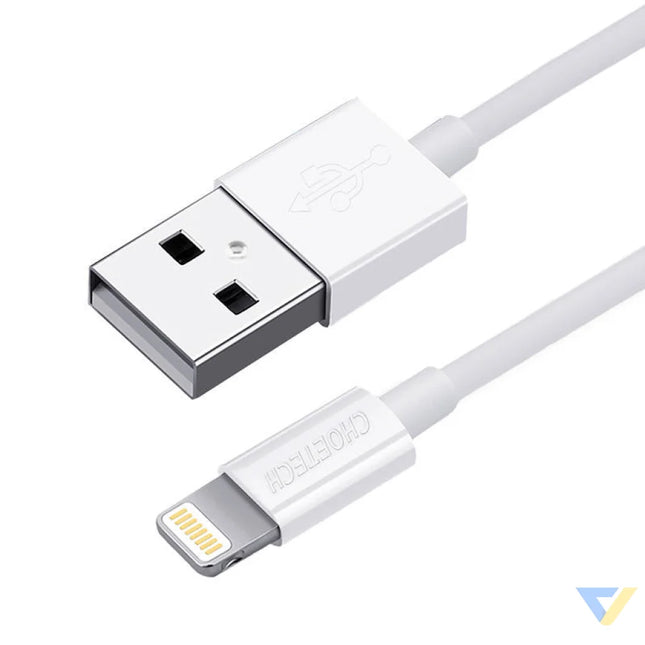 USB to Lightning cable Choetech IP0026 MFi,1.2m (white) USB to Lightning